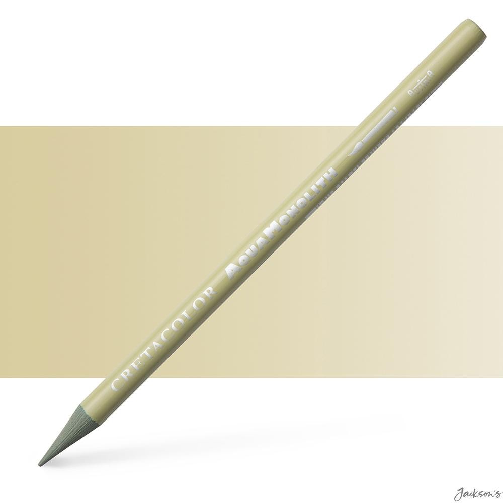 Cretacolor Aquamonolith Watercolour Pencil Water Soluble Pigment Umber Green ...