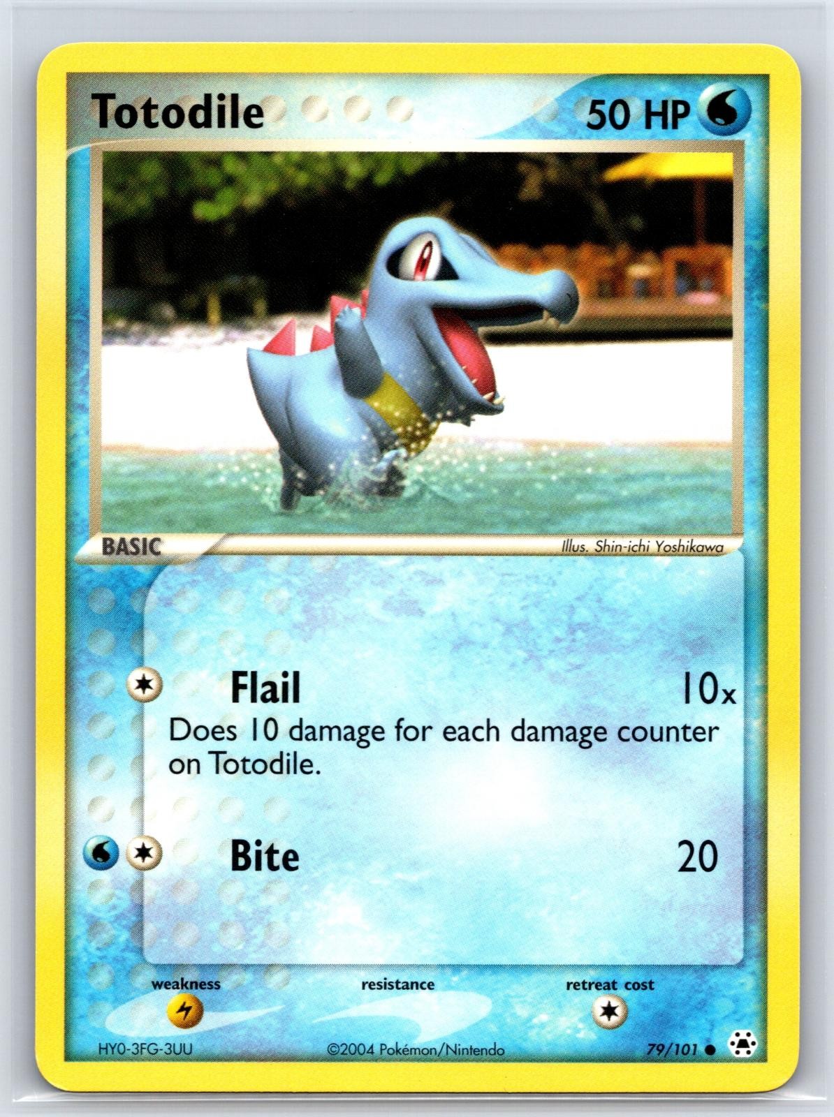 Totodile 79/101 Common Hidden Legends Pokemon NM/M