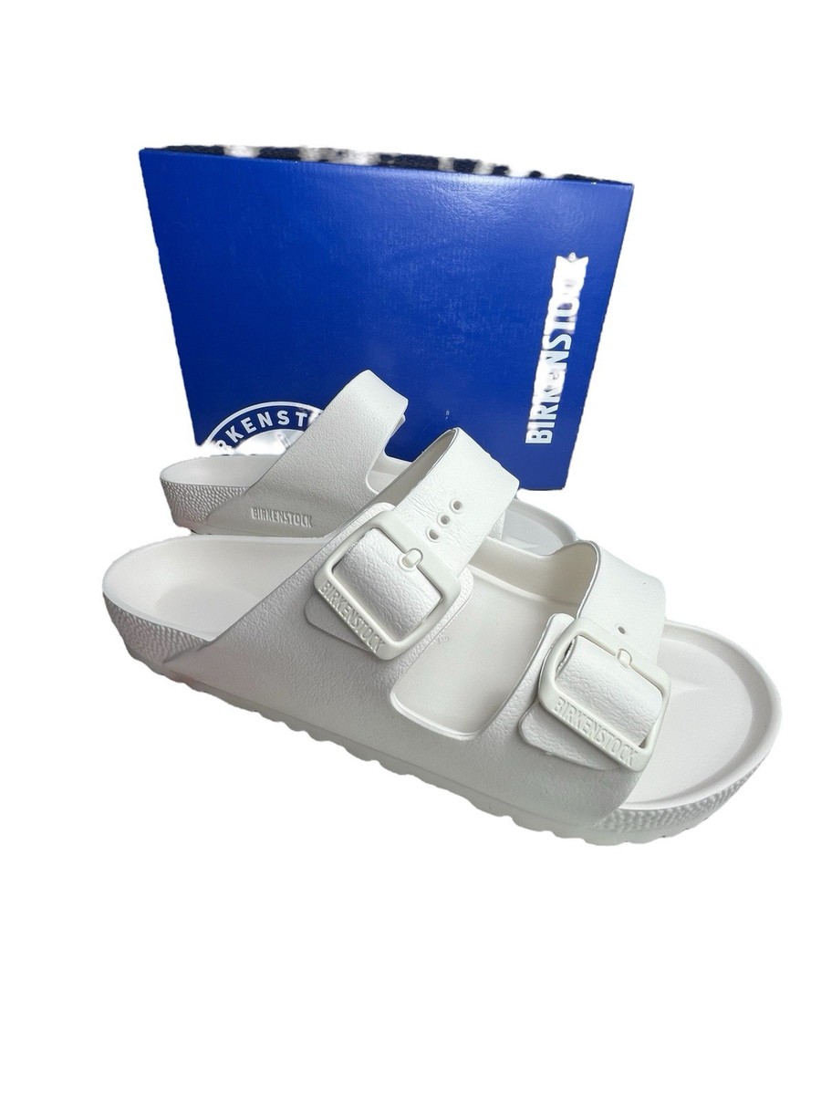 サンダル BIRKENSTOCK Arizona Men Sandals White 1027305 Birkenstock Arizona EVA Eggshell Mens Size 13 Sandals