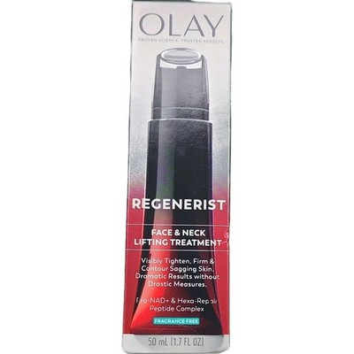 Olay Regenerist Face & Neck Lifting Treatment Fragrance-Free Firming 1.7 fl oz