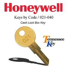 Honeywell / Brinks /First Alert Lock Box Safe Keys  / Codes 021-040