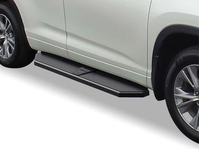 APS Black Flat Running Boards Style Fit 14-19 Toyota Highlander