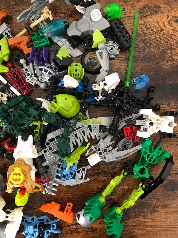 乐高大量 Bionicle & Hero 工厂零件和零件。 — 第 4/4 张图片