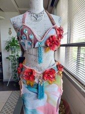 Belly Dance Costume Tropical