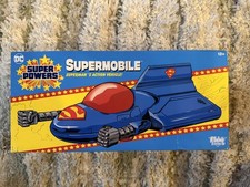 McFarlane DC Super Powers Supermobile Superman Action Vehicle Blue New Boxed