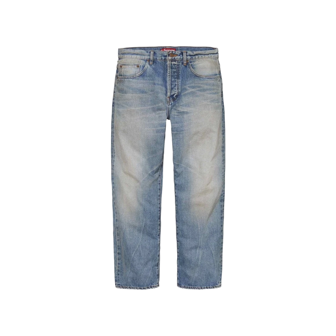 Jean Selvedge Supreme Distressed coupe ample lavé indigo   24SS