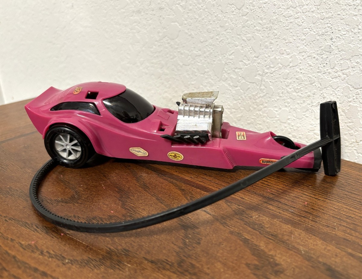 Vintage 1972 Kenner SSP Pink King Cobra Eliminator Car w/Super