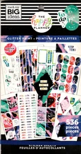 Happy Planner GLITTER PAINT 536 Pieces BRAND NEW 30 Pages of Stickers