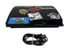 Sony PlayStation 3 PS3 Slim Console With Power Cord CECH-3001B TESTED