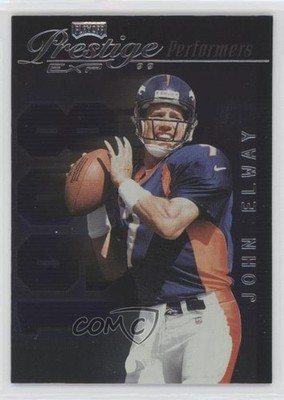 1999 Playoff Prestige EXP Performers John Elway #PP07 HOF 1x9