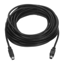 32.8 Feet PS/2 Keyboard Extension Cable, 24 AWG 6 Pin Male to Male
