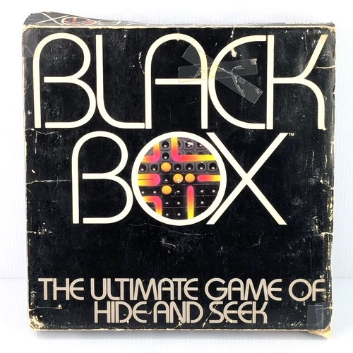 Black Box Ultimate Game of Hide & Seek  Parker Brothers Vintage 1978 COMPLETE