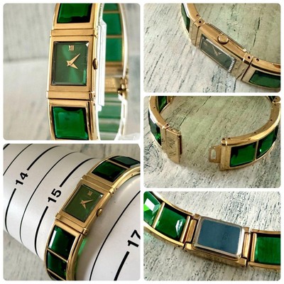 Seiko Lassale Rare Green Dial Quartz Women's Watch Vintage LTD