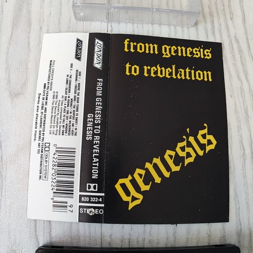 GENESIS FROM GENESIS TO REVELATION ORIGINAL LONDON STEREO CASSETTE TAPE 1969 - Picture 2 of 8