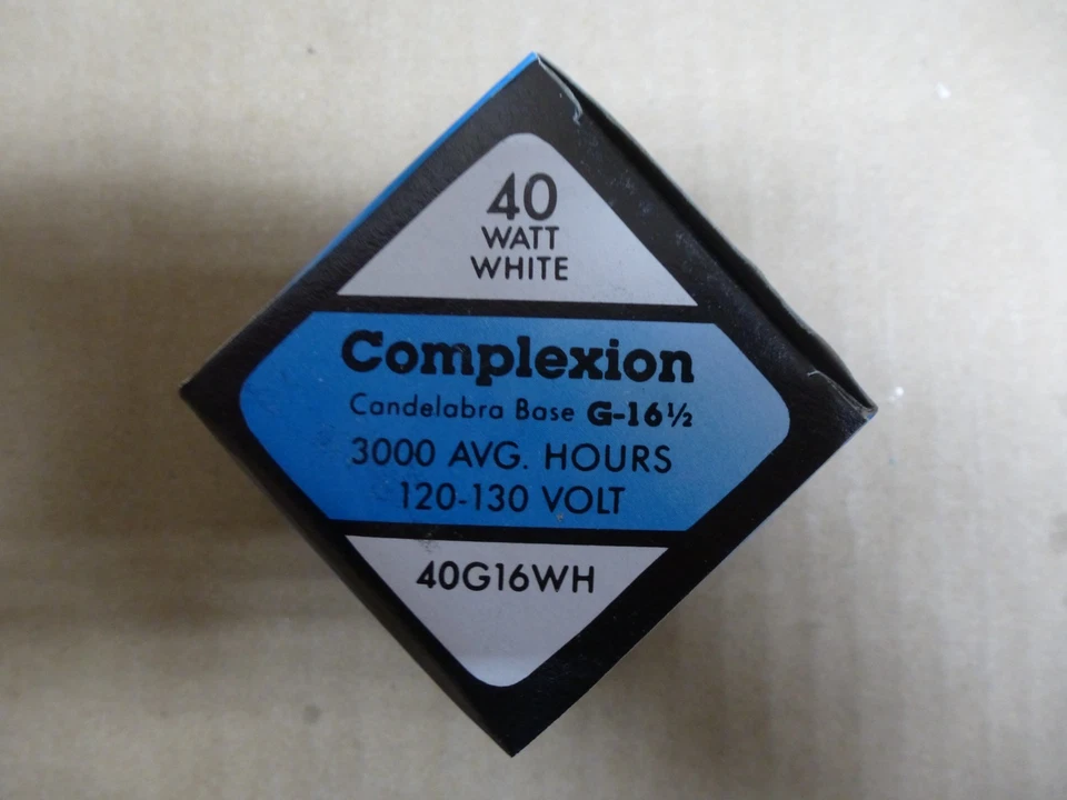 5 Pack of 40 Watt G16.5 White Globe Vanity Decorative Cand Base Light Bulbs - Image 3 of 3