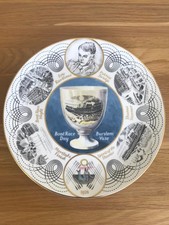 RARE WEDGWOOD ERIC RAVILIOUS BOAT RACE PLATE