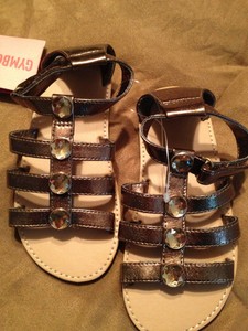 gem gladiator sandals