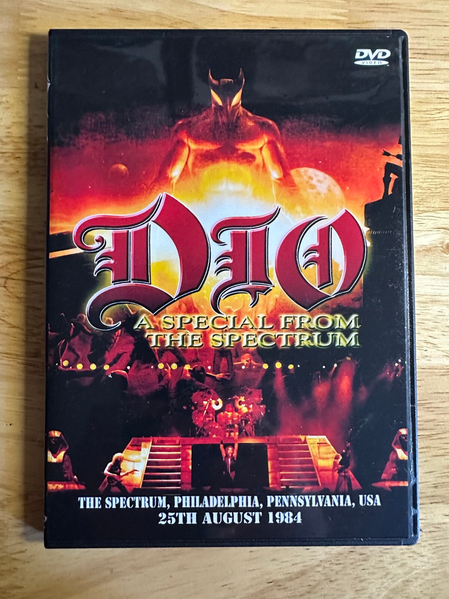 Dio - A Special from the Spectrum 1984 DVD Ronnie James Black