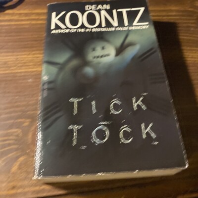 Tick Tock by Dean Koontz. Paperback.