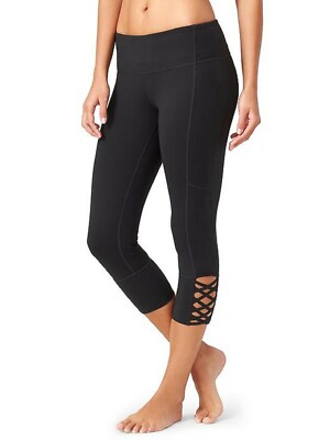 Athleta Mind Over Mat Capri Black NWT $69 S Small