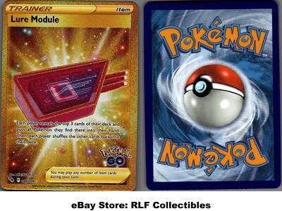 lure module pokemon go gold card Pokmon TCG