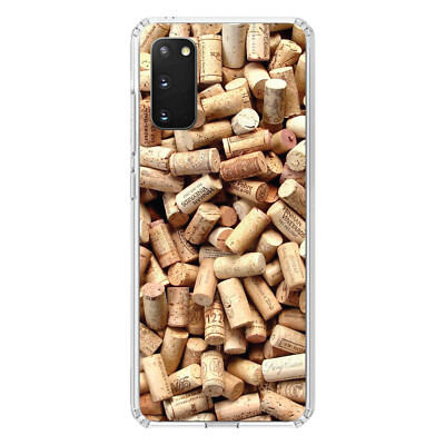 Clear Case for Galaxy S (Pick Model) Wine Corks