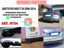 DIFFUSOR passend für Audi TT 8J Coupé Cabrio 2006-2014