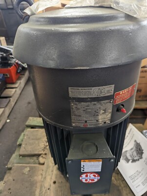 U.S. Motors Vertical Hollow Shaft 10 HP Motor- HT15S2BLE-C