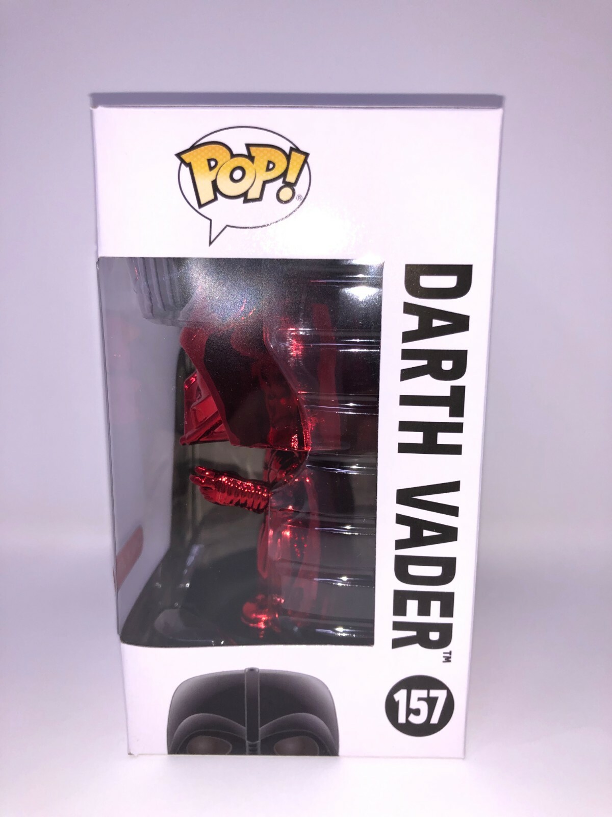 funko pop red chrome darth vader