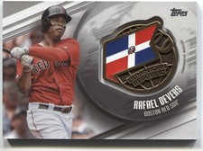 2020 Topps Series 1 RAFAEL DEVERS Global Game Medallion - RED SOX - Dominican