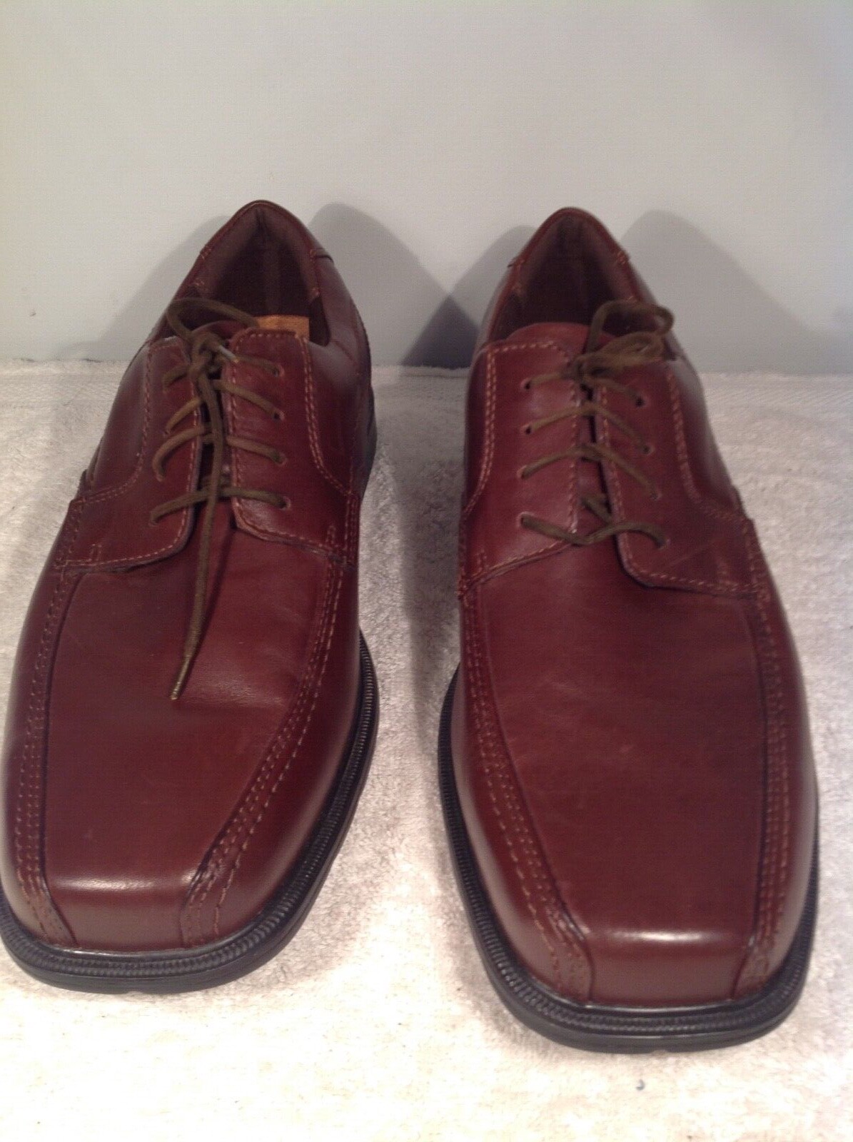 Dunham brown NWOB bicycle toe oxfords US Mens sz 10 2E / EXTRA WIDE eBay
