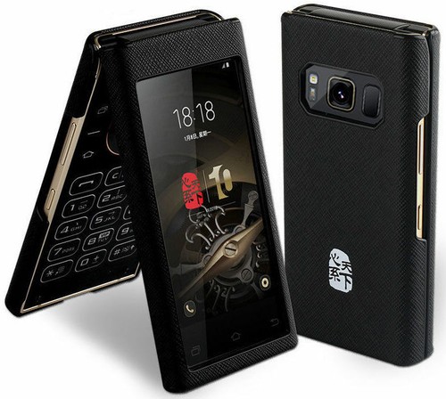 New Black Matte Front & Back Protective Hard Fitted Case for Samsung SM-W2018 - Picture 2 of 11
