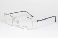 Shiny Silver MATSUDA 10168 PW Original Vintage Eyeglasses Frame Rare Lunettes