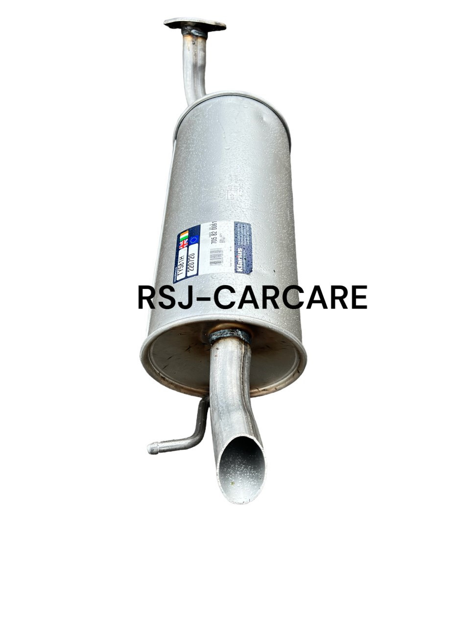 Klarius TY581H Exhaust Rear Silencer Box TOYOTA YARIS     1.0 / 1.3    1999-2005