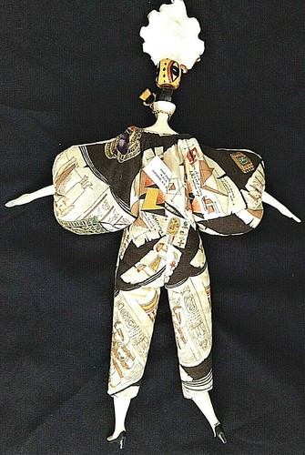 EGYPTIAN Lady Poupée ISEBELLE SEGAL Hand Crafted Doll ARTIST SIGNED Dated ❤️ - Picture 9 of 12
