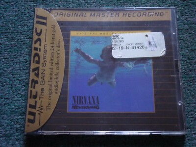 Nirvana / Nevermind(MFSL Ultradisc II 24kt GOLD CD)ニルヴァーナ