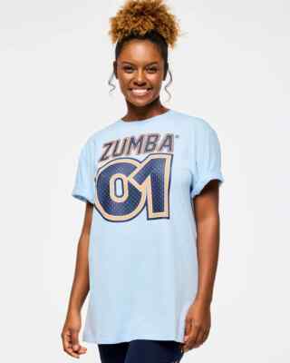 国内発送【Zumbaズンバ 】Victory Boxy Dolman Top(2025.3新作) ZUMBA Victory Unisex Tee +FREE TOTE BAG 1 Size Choose Lt