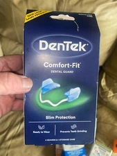 DenTek Comfort-Fit Dental Guard. Slim Protection. 2 Guards, 1 Storage Case