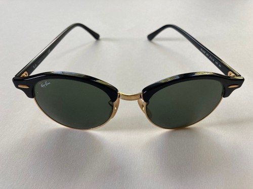 Ray Ban Sonnenbrille RB 4246 Damen unisex schwarz gold rund - Bild 7 von 8