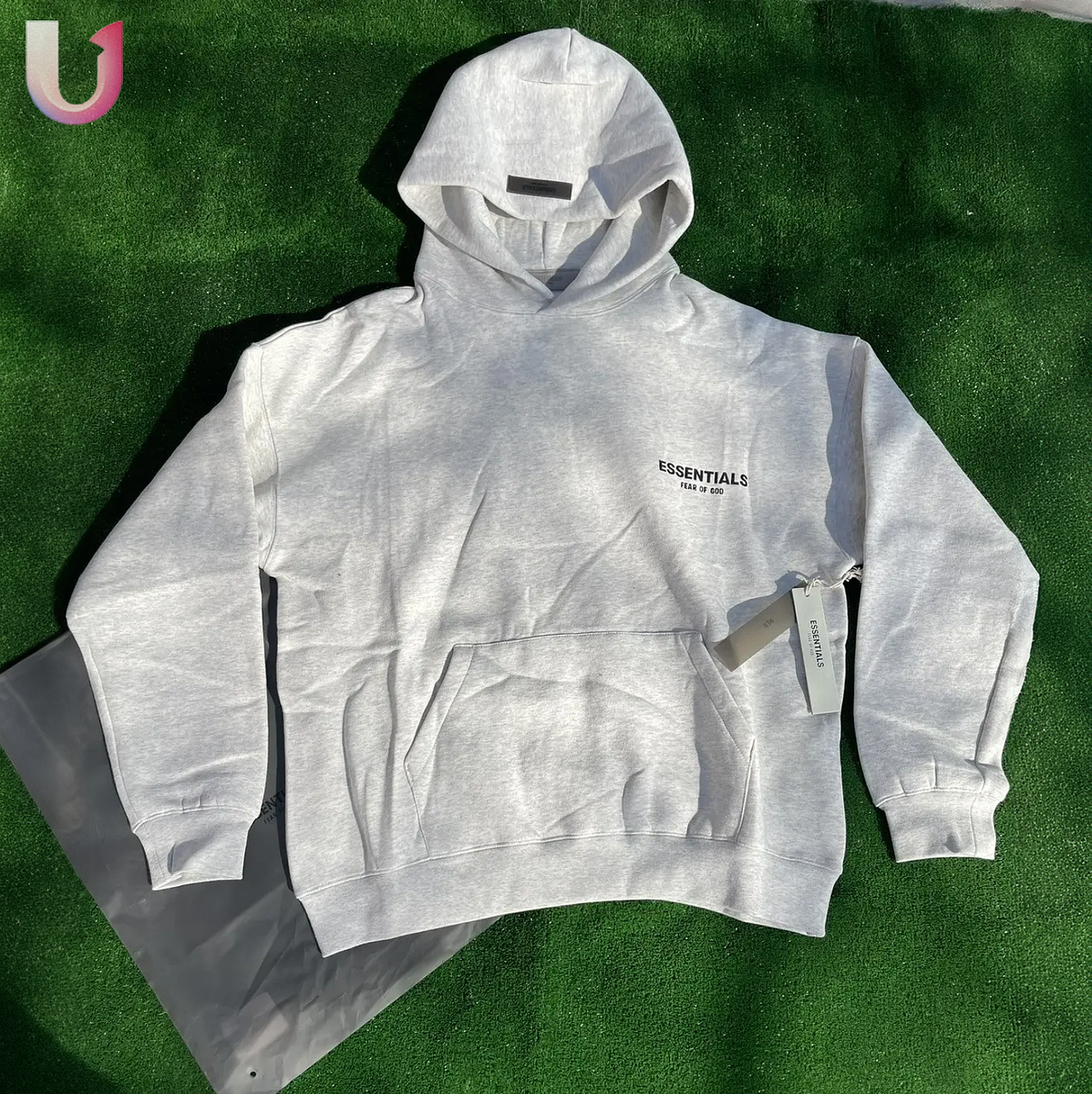 ★22SS 最新作★Fear Of God Essentials Ess Hoodie Fear of God Essentials FW22 Hoodie 'Off Black' FOG-FW22-558