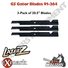 3PK Oregon Mower Blades 91-264 Fits 60" Dixie Chopper 30227-60 30227 - Foto 11