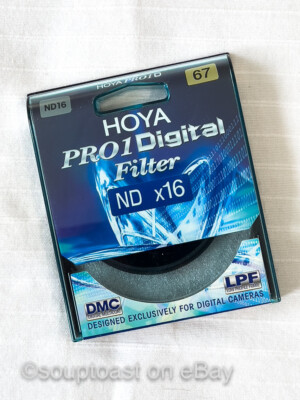 BRAND NEW - Hoya PRO1 Neutral Density ND x16 Filter Fits 67mm - Made in Japan