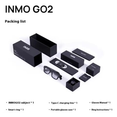 その他 INMO Go INMO GO：翻訳 & AI アシスタント搭載 AR スマート グラス