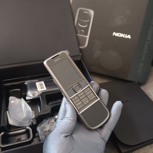 RARE TÉLÉPHONE PORTABLE GSM AUTHENTIQUE NOKIA 8800 CARBON ARTE TITANIUM 8800a 4 Go débloqué