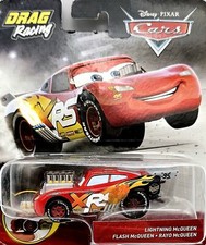 Lightning McQueen Drag Racing Modell Disney Pixar Cars Sammlerstück NEU & OVP