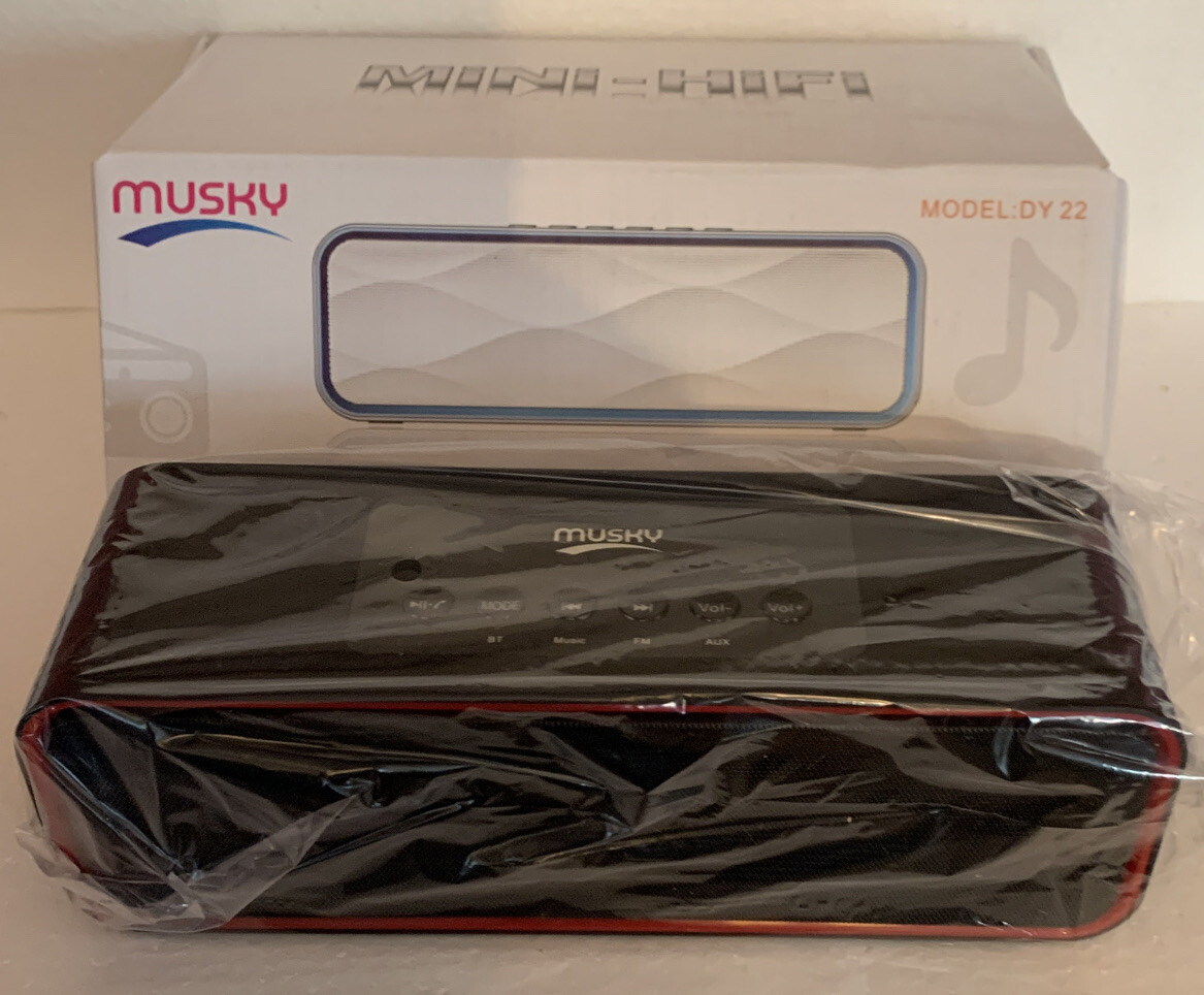 musky mini hifi speaker