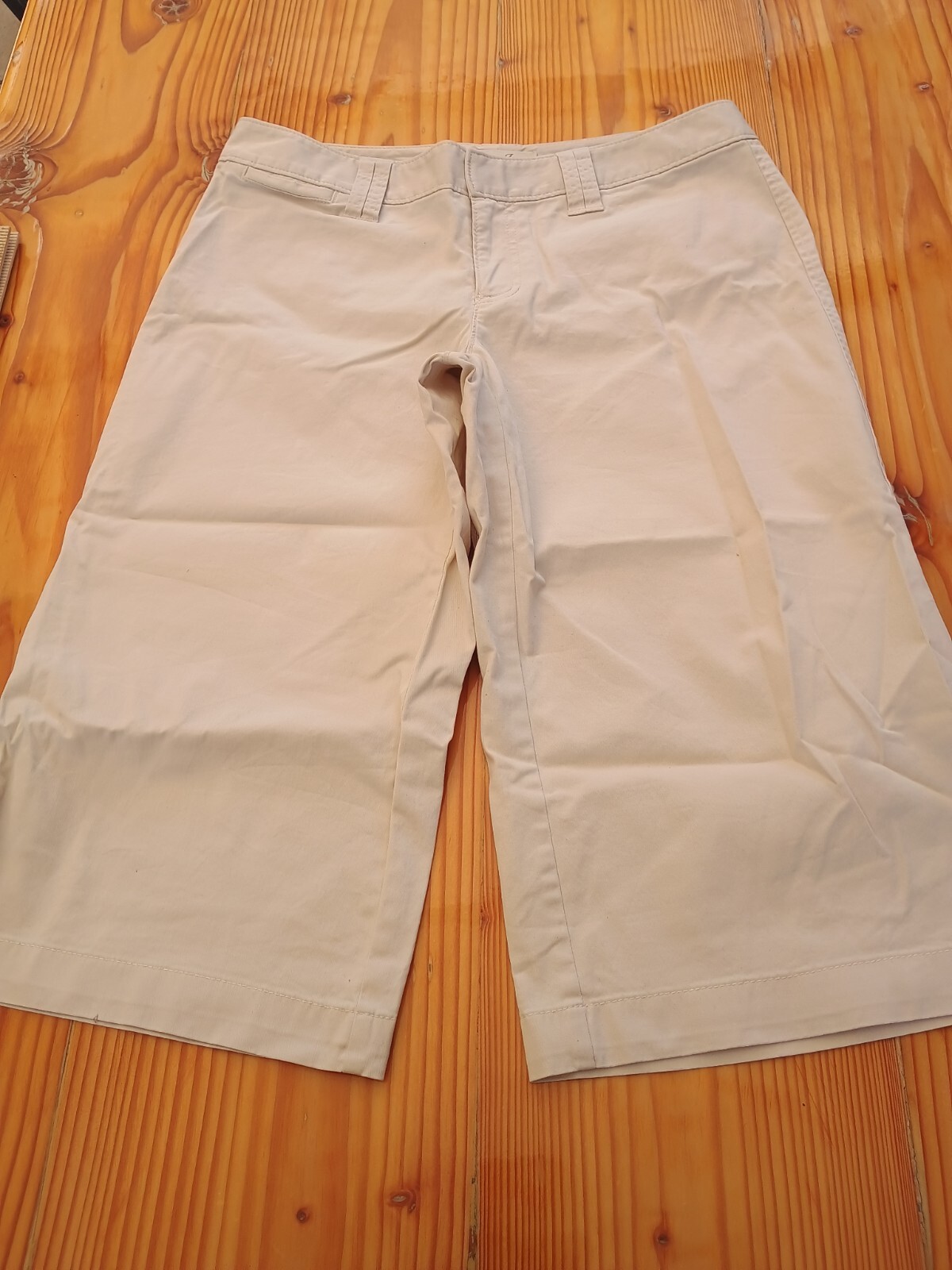 London Jean Chino Stretch pants SZ 8 Beige