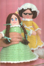 FLIP-FLOP DOLL 12" TOY DIGEST SIZE CROCHET PATTERN INSTRUCTIONS
