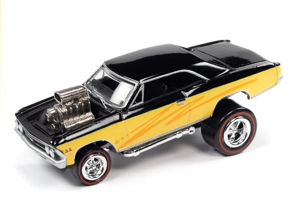 Johnny Lightning 1:64 A.S.S Neu Chevy Chevelle Chevrolution 1966 Freaks Zingers-image