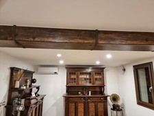 Travi finto legno in polistirene Lunghezza 100 cm. L16xH14 oppure L16xH17 cm